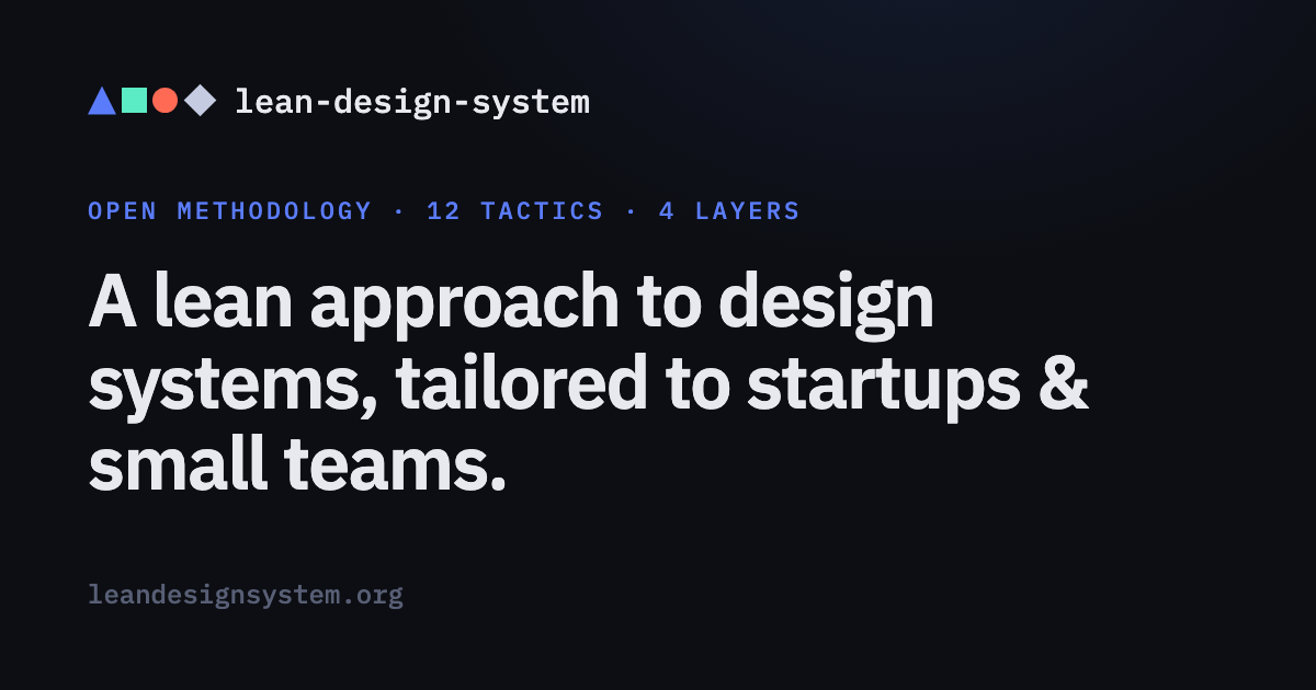 Radical Modularity | Lean Design System